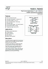 DataSheet TSV612 pdf